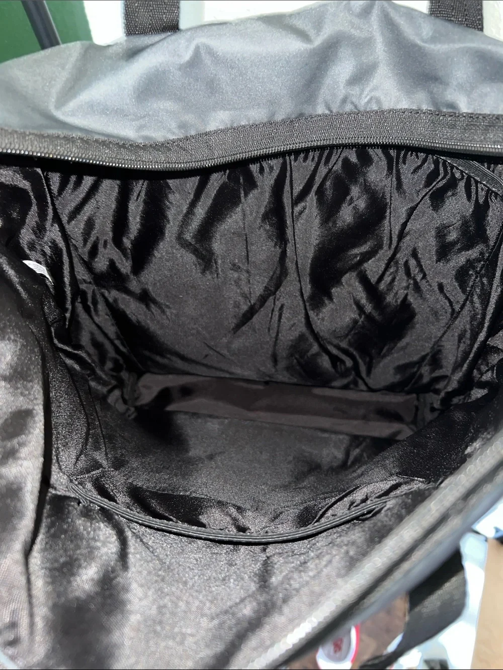 Under Armour Black Backpack with Orange Accents